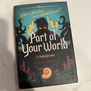 Disney Part of Your World Book - Black and Blue Cover